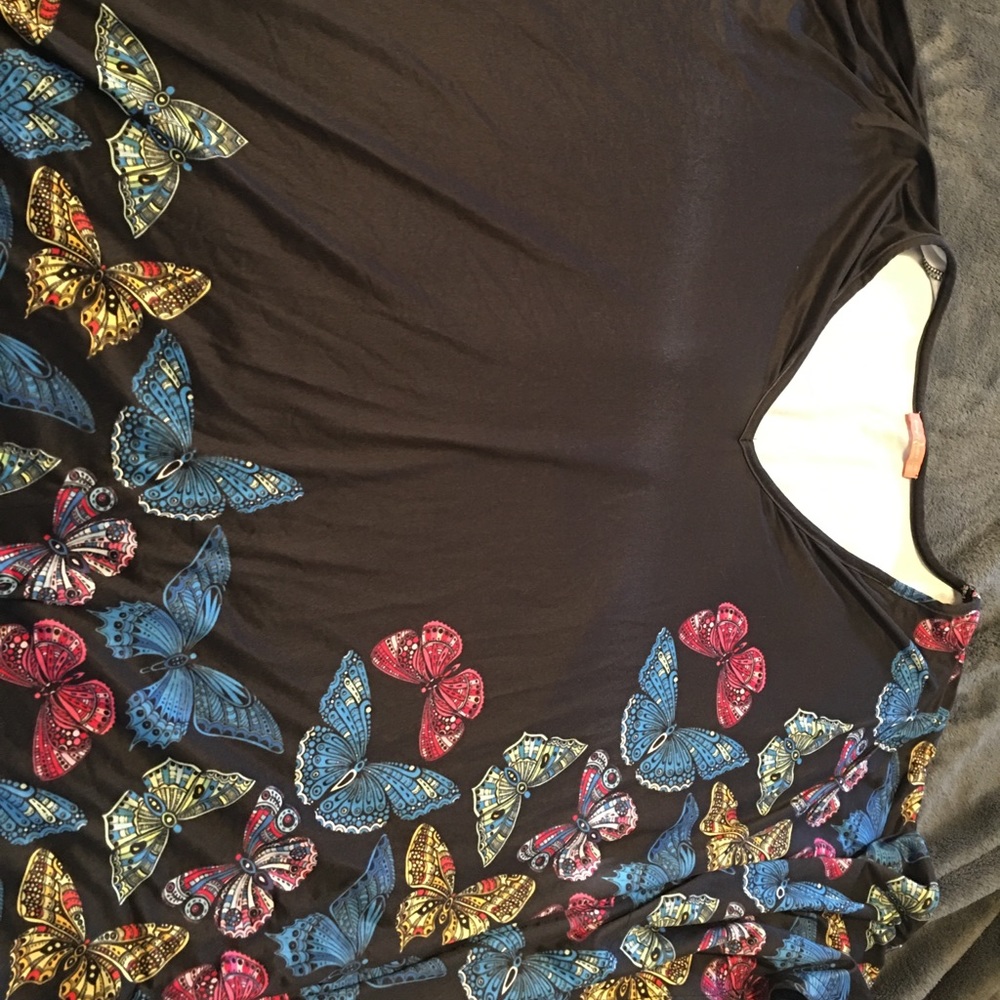 Cute butterfly swimsuit cover